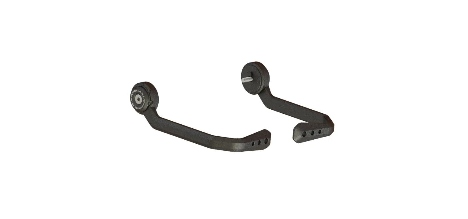 Evotech Triumph Bobber Brake And Clutch Lever Protector Kit (2017 ) (Bar End Mirror Version)