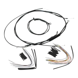 Extended Cable / Brake Line Kit For 16" Ape Hangers Harley Sportster XL 1997-2003