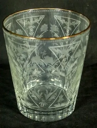 Faberge Foliage Crystal Champagne Bucket