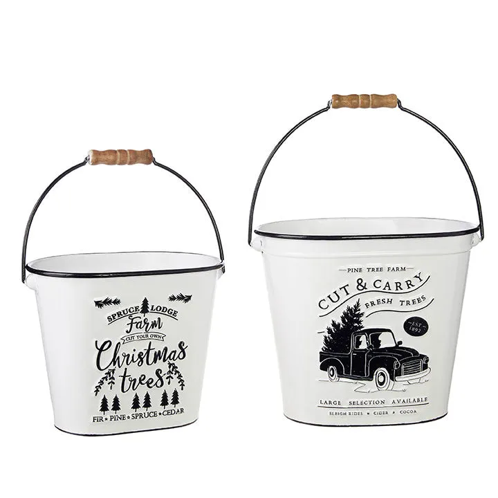 Farmhouse Tree Bucket