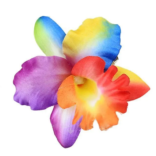 Fashion Flower Hair Clips (8 Colors)