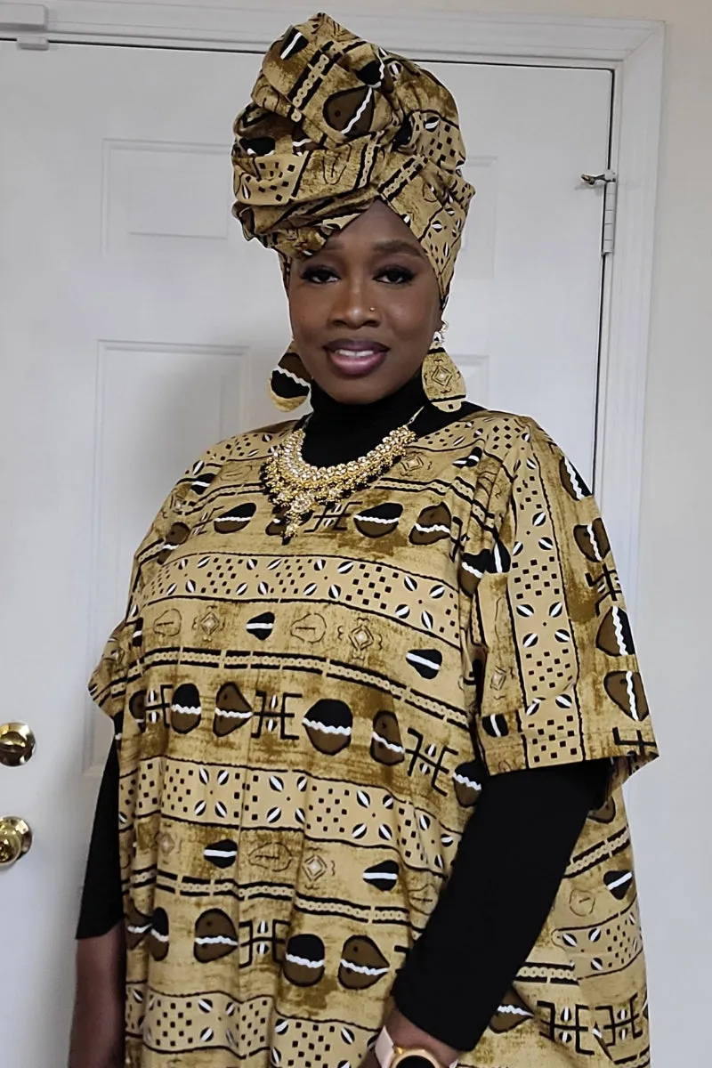 Fidelia African Kaftan Dress