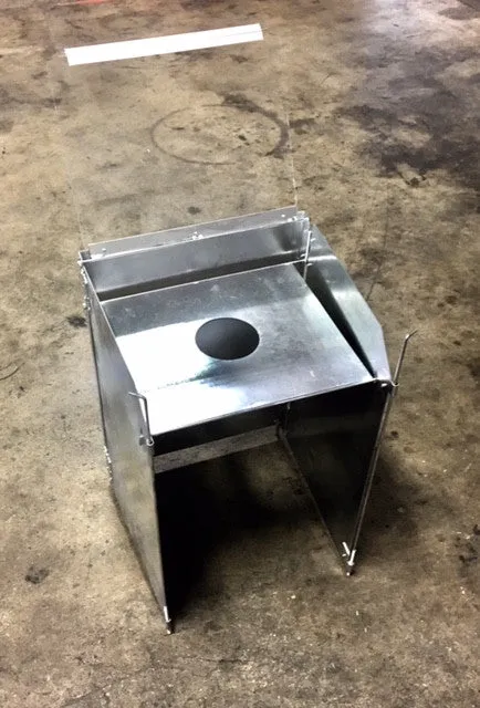 Field Density Table Includes Stainless Steel Weighing Cradle
