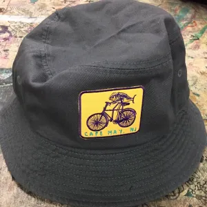 Fish on a Bike Bucket Hat