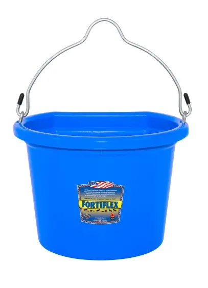 Fortiflex Flat Back Bucket 8 qt