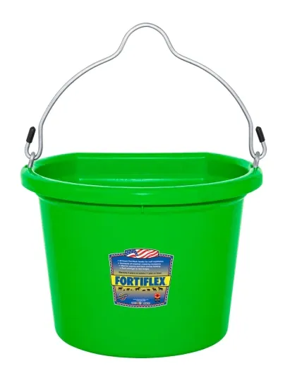Fortiflex Flat Back Bucket 8 qt