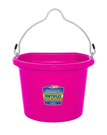 Fortiflex Flat Back Bucket 8 qt