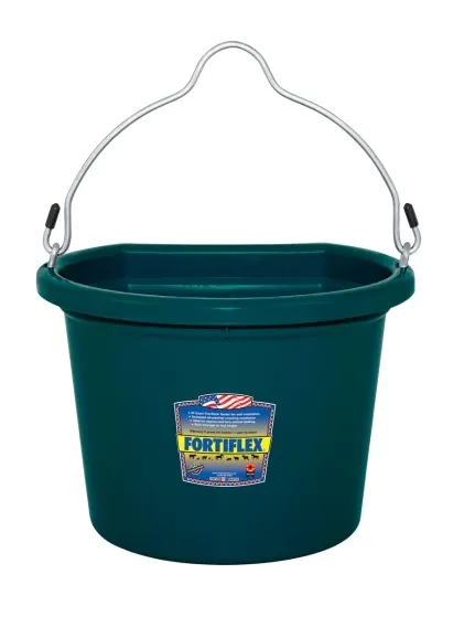 Fortiflex Flat Back Bucket 8 qt