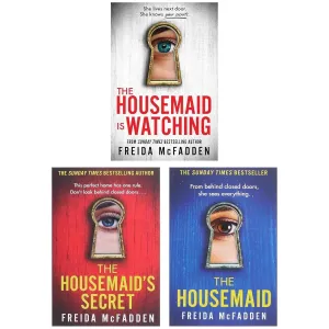 Freida McFadden 3 books Set(The Housemaid , The Housemaid's Secret,The Housemaid is Watching)