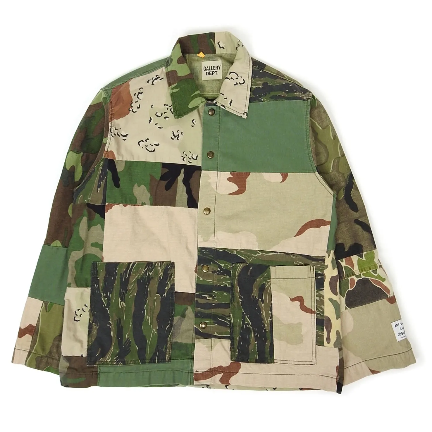 Gallery Dept. Patchwork Camo Jacket Size Large