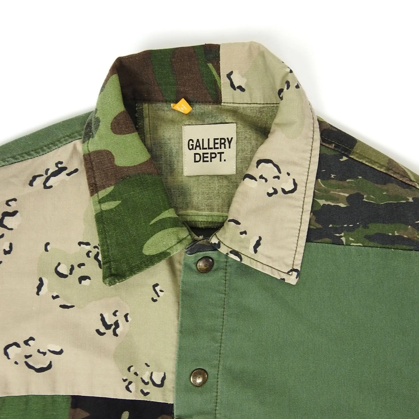 Gallery Dept. Patchwork Camo Jacket Size Large