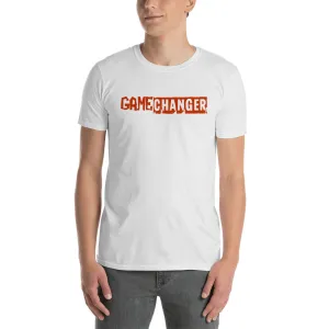 Game Changer T Shirt White Positive Vibes T Shirt Be A Game Changer T Shirt for Men