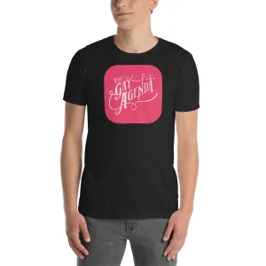 Gay Agenda T Shirt Black Cotton Gay Agenda Man Fit T Shirt