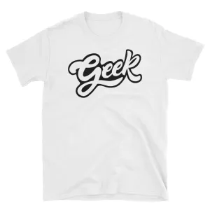 Geek T Shirts Nerd T Shirt White Geek Nerd T Shirt for Men