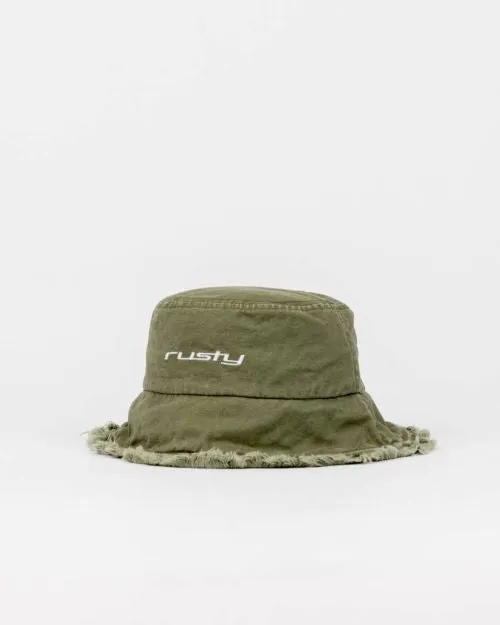 Glimmer Bucket Hat Girls - Army Green