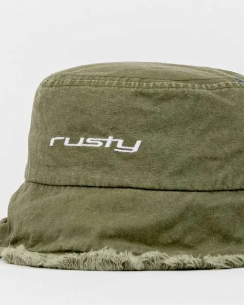 Glimmer Bucket Hat Girls - Army Green