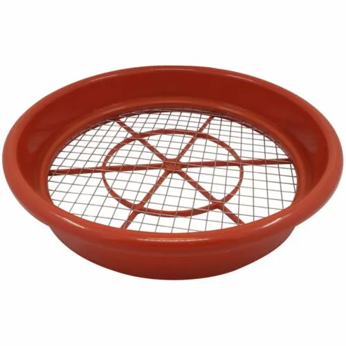 Gold Pan Panning 11" Prospecting Classifier 0.50" Screen Sifter Mesh 2