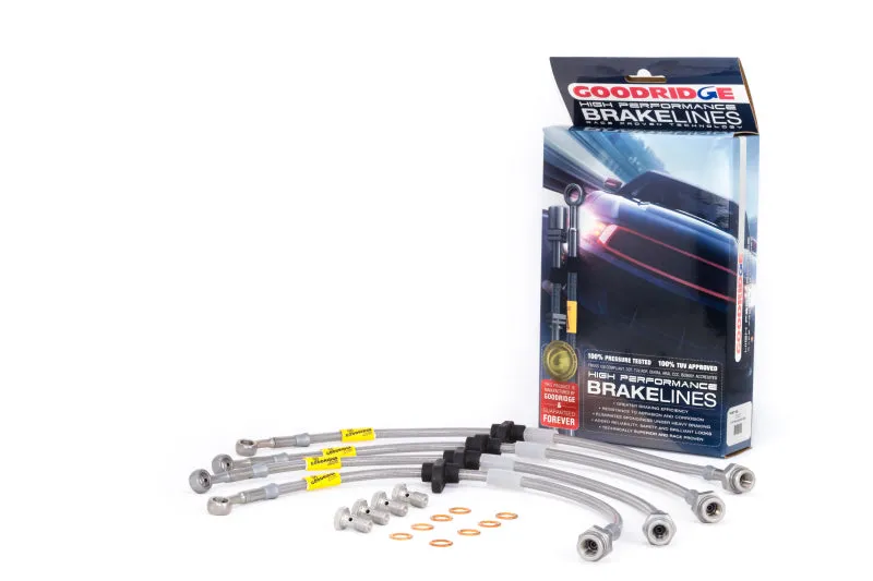 Goodridge 97-01 Honda Prelude Base Model Brake Lines | 20037