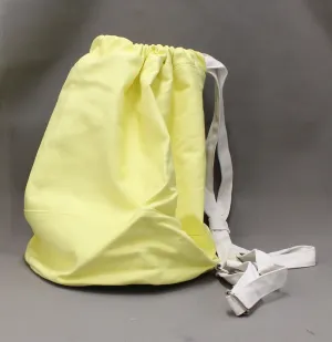 Great Republic Canvas Barrel Beach Bag Tote Duffel Shoulder Strap Yellow