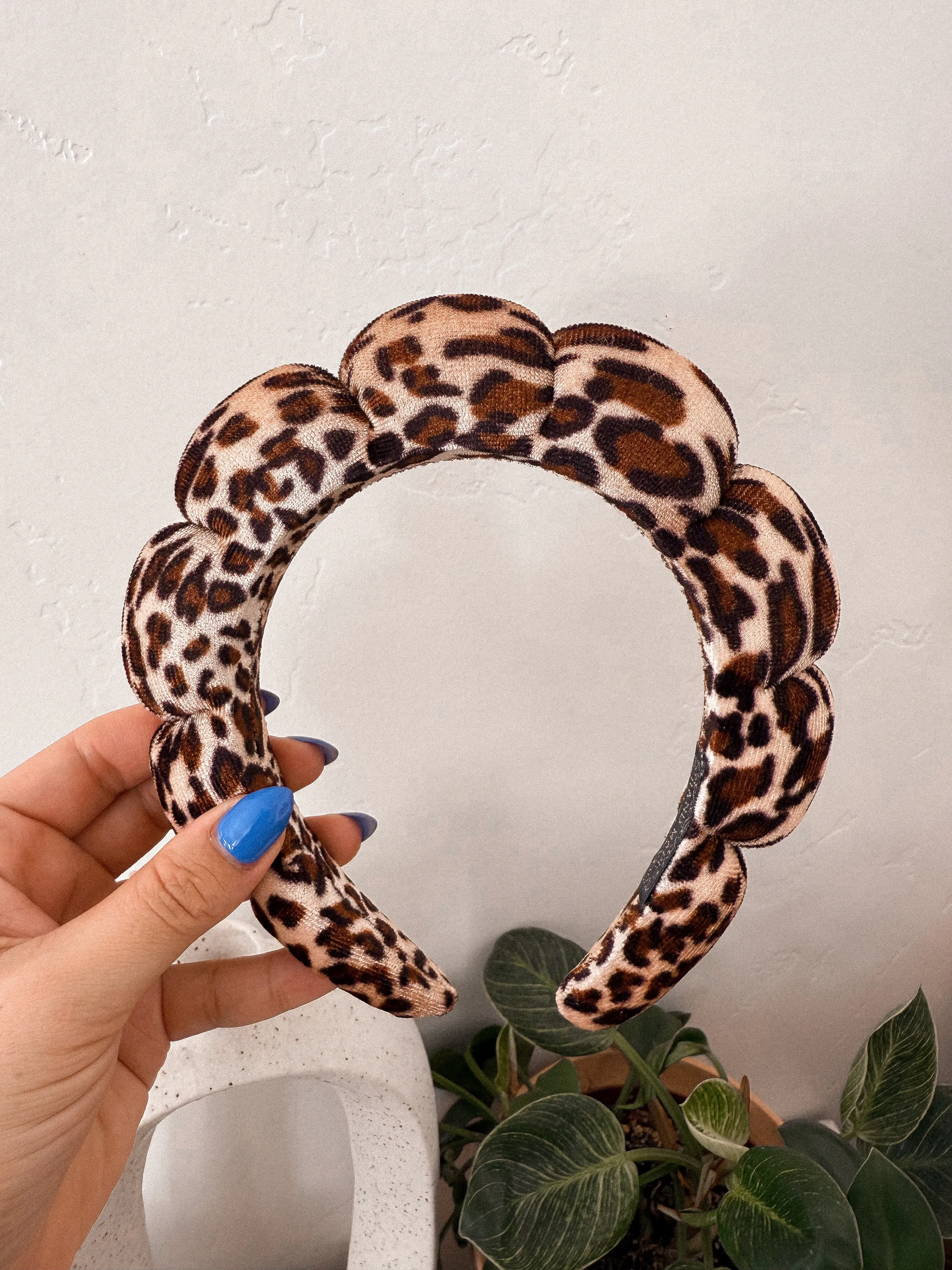 GRWM leopard headband *BROWN*