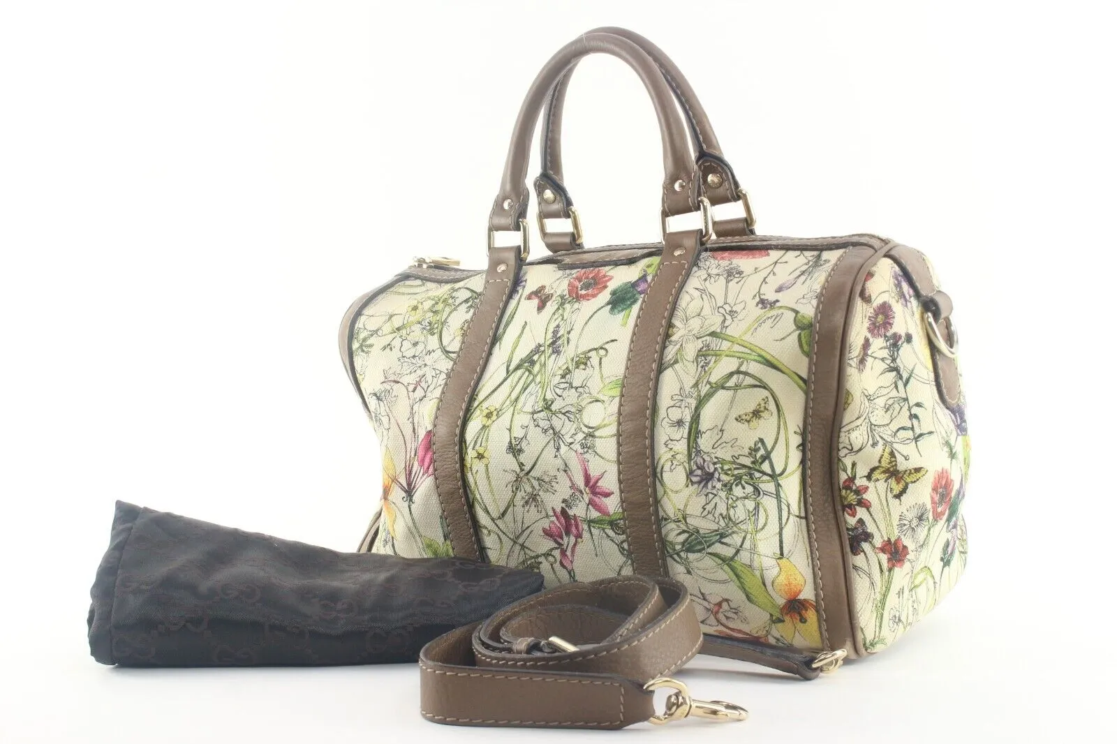 Gucci Floral Joy Boston Bag Flower Flora 9GK1121K