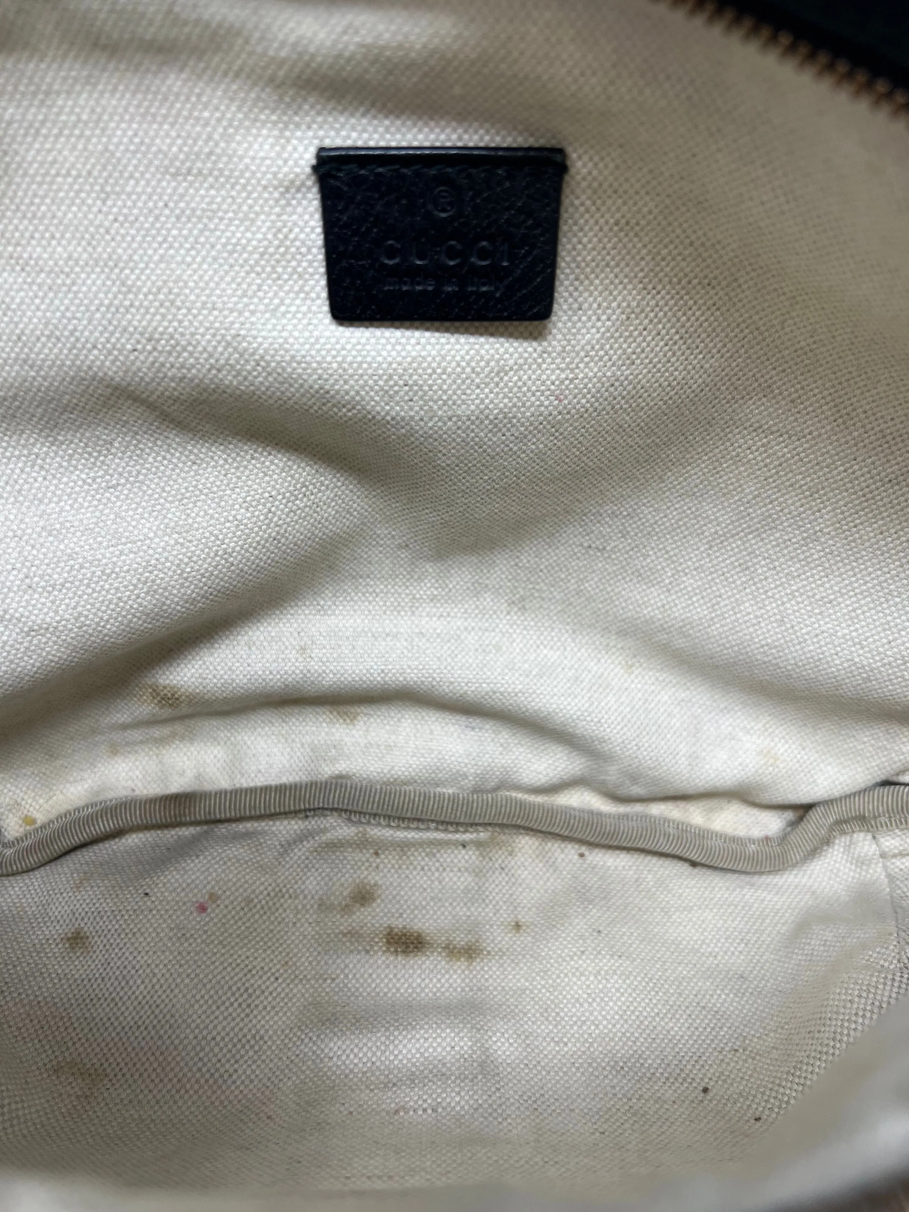 Gucci 'Ophidia' Monogram Velvet Zip Belt Bag