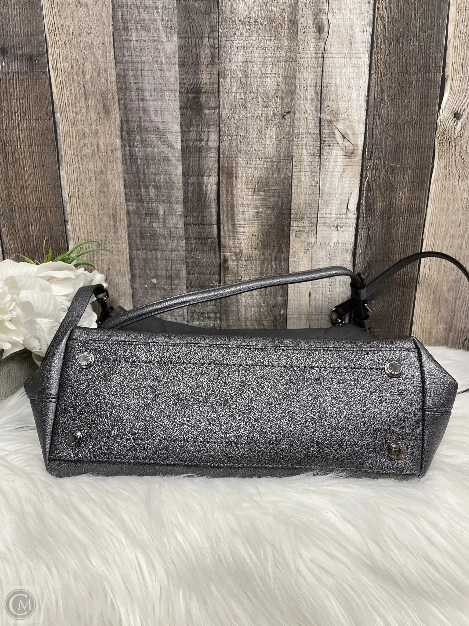 Handbag Leather By Henri Bendel, Size: Large