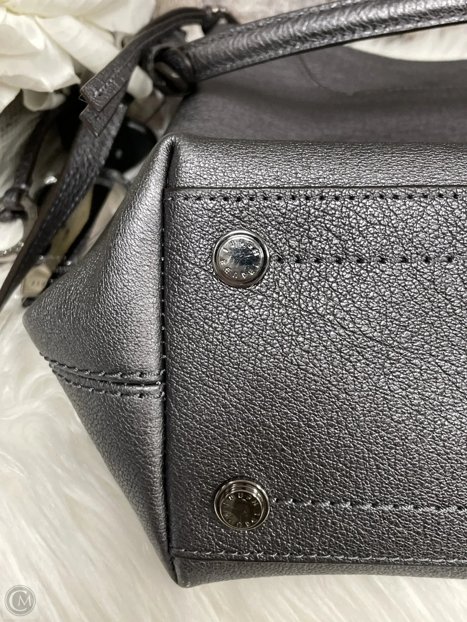 Handbag Leather By Henri Bendel, Size: Large