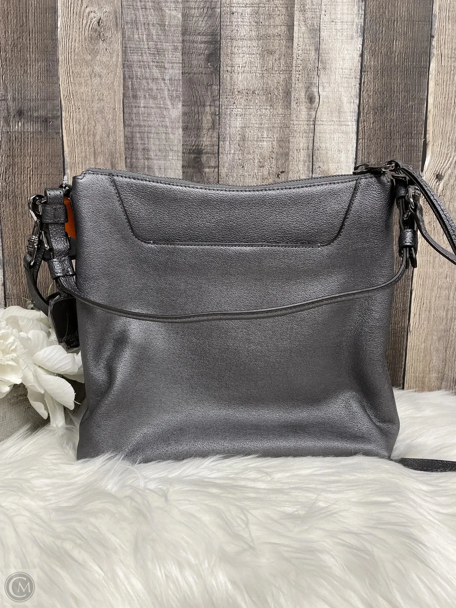 Handbag Leather By Henri Bendel, Size: Large