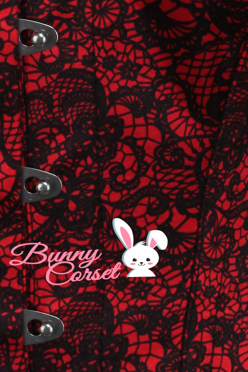 Harva Red Overbust Corset