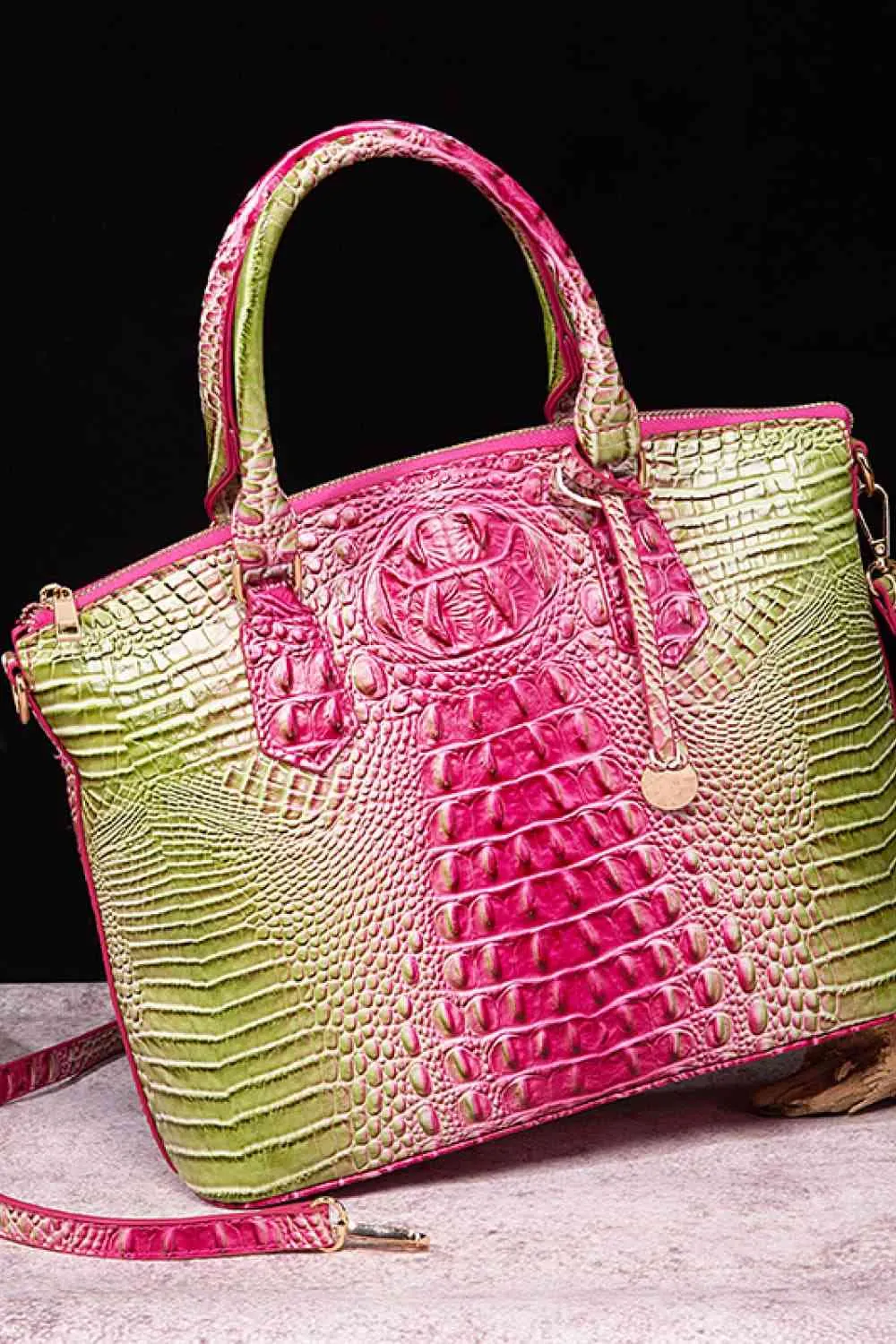 Hazel Blues® |  Gradient PU Leather Handbag