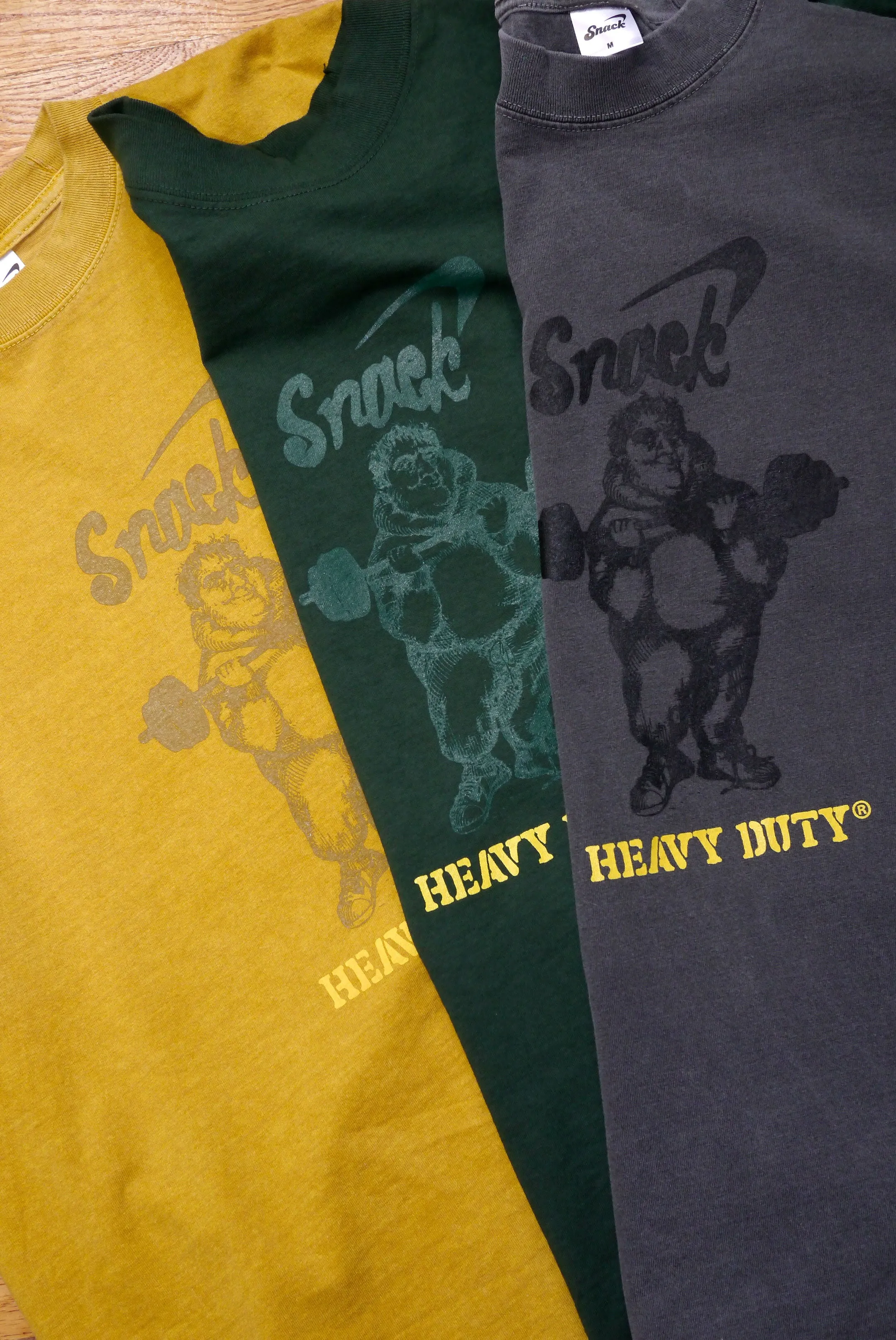 HEAVY DUTY TEE - MOSS