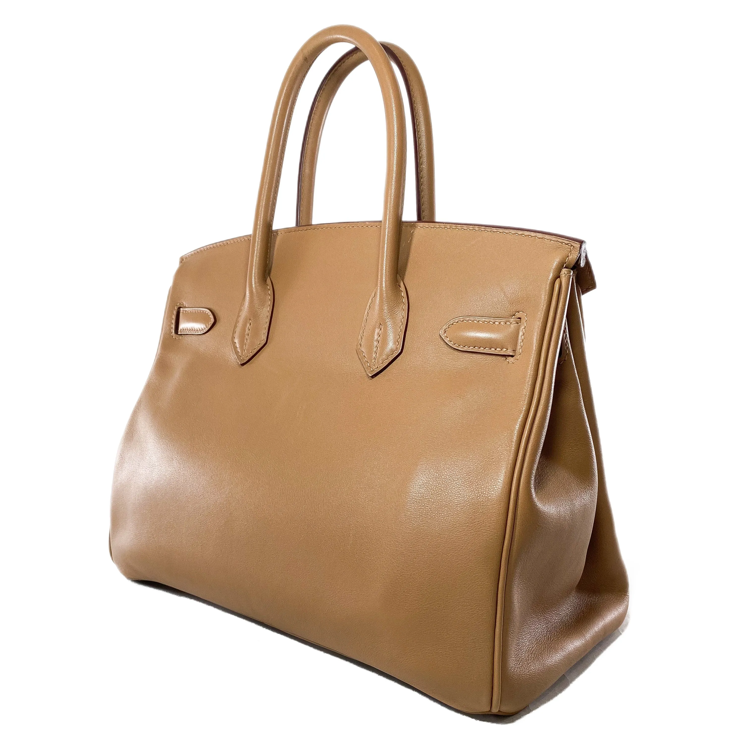 Hermes Birkin 30 Biscuit Swift Palladium Hardware