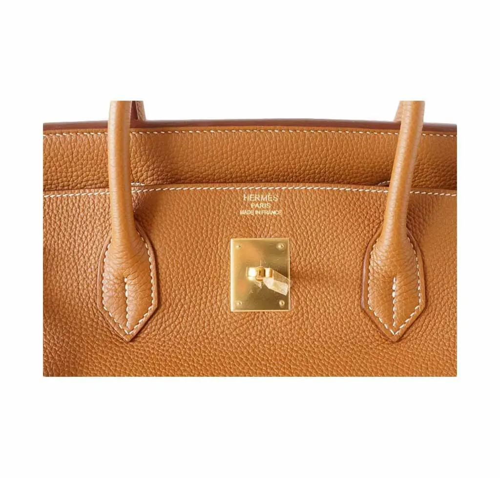 Hermès Birkin 40 Classic Gold Bag GHW