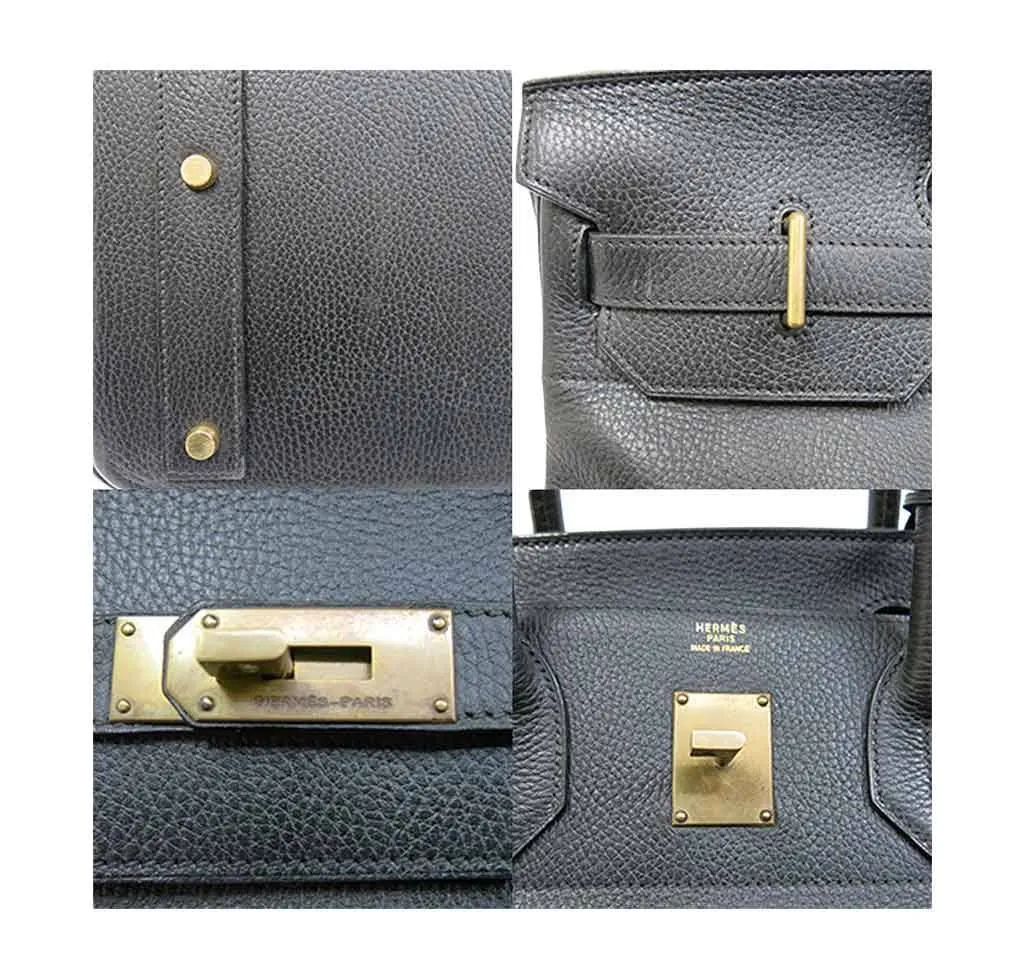 Hermès HAC Bag 45 Black