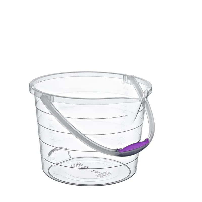 Hobby Life Transparent Stepped Cleaning Bucket 10L 08 1198