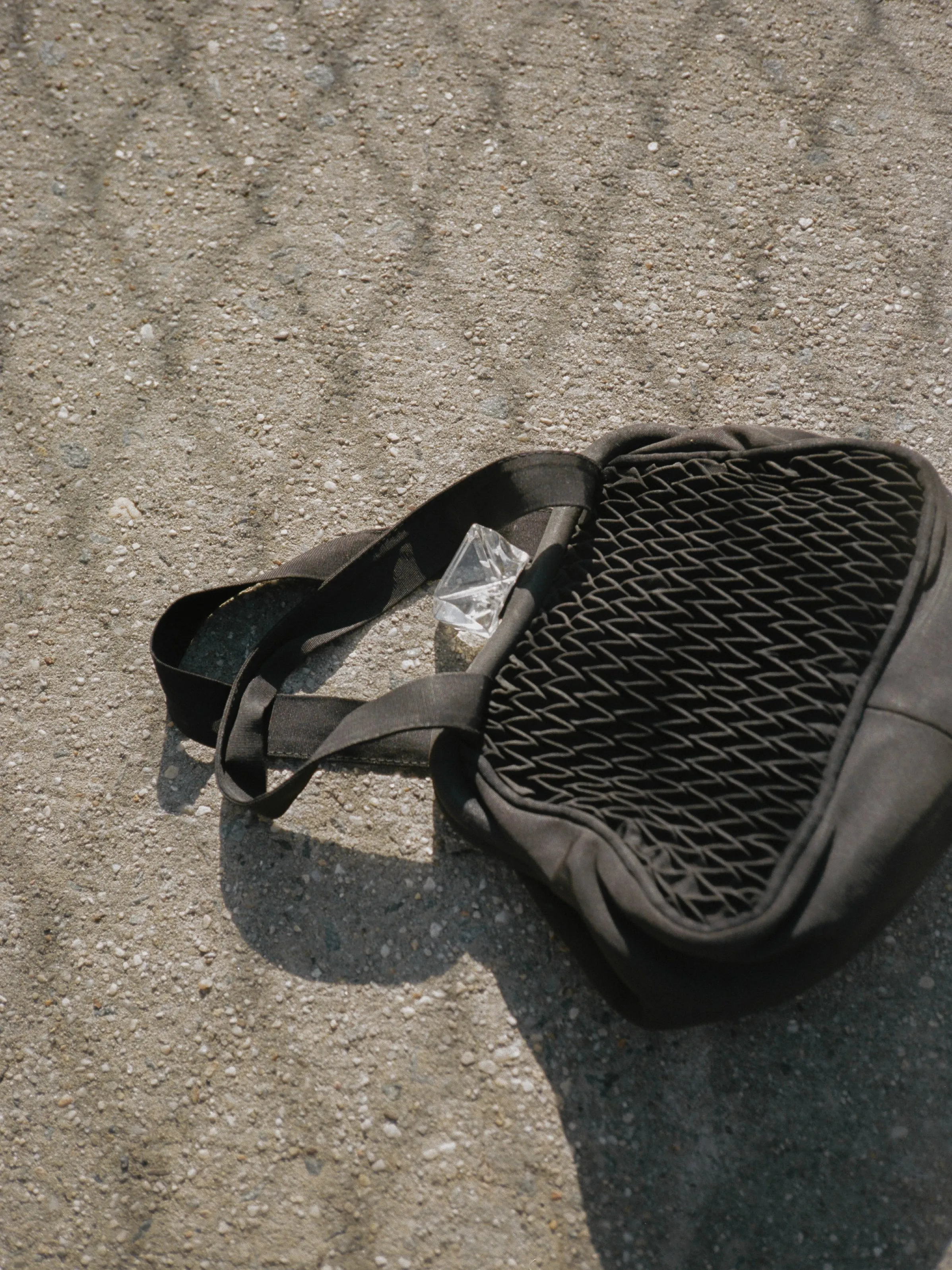Ice Cube Fabric Handbag