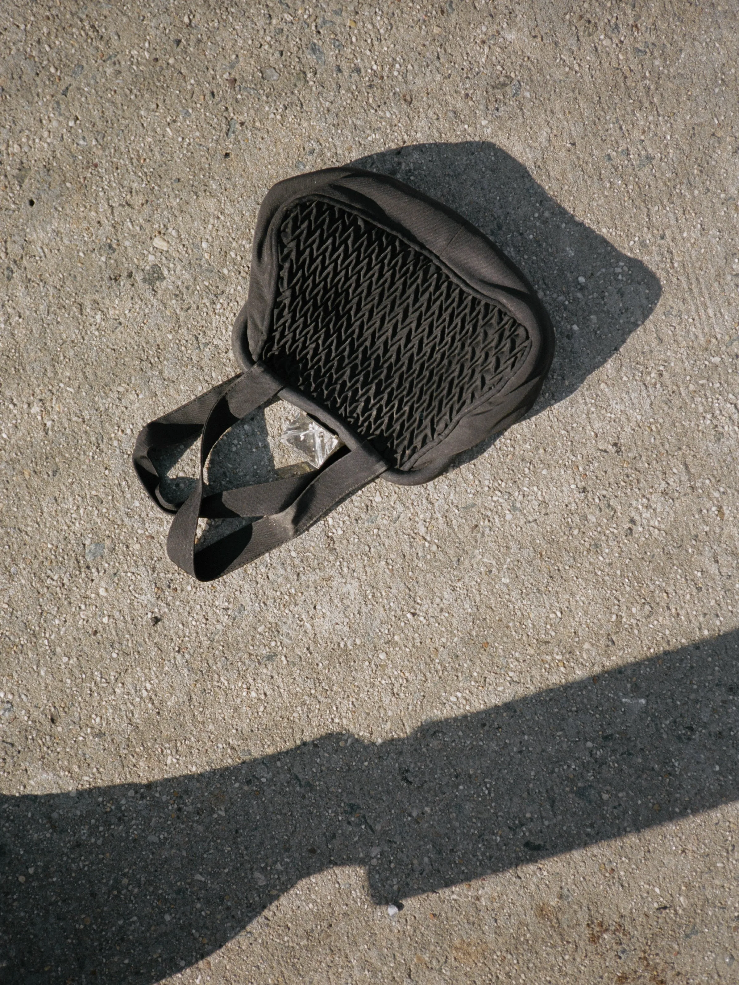 Ice Cube Fabric Handbag