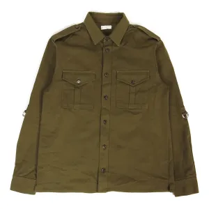 IH NOM UH NIT Military Shirt Size Large