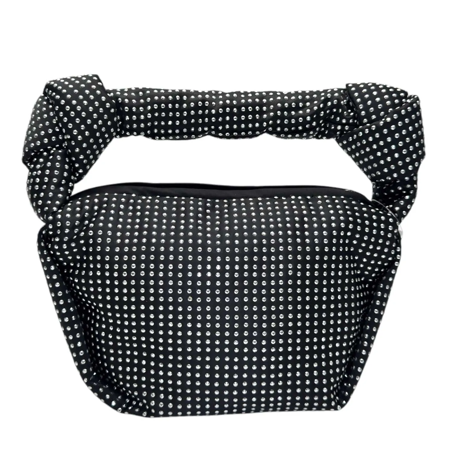 J. CREW Studded Double Knot Handbag - Black NEW w/Tags