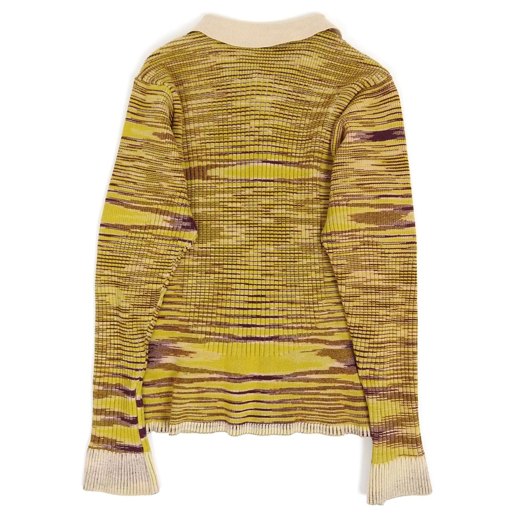 Jacquemus Knit LS Polo Size Large