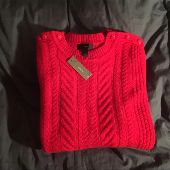 J.Crew PERFECT CABLE SWEATER