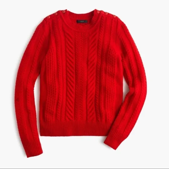 J.Crew PERFECT CABLE SWEATER