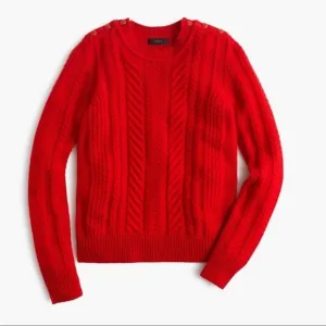 J.Crew PERFECT CABLE SWEATER
