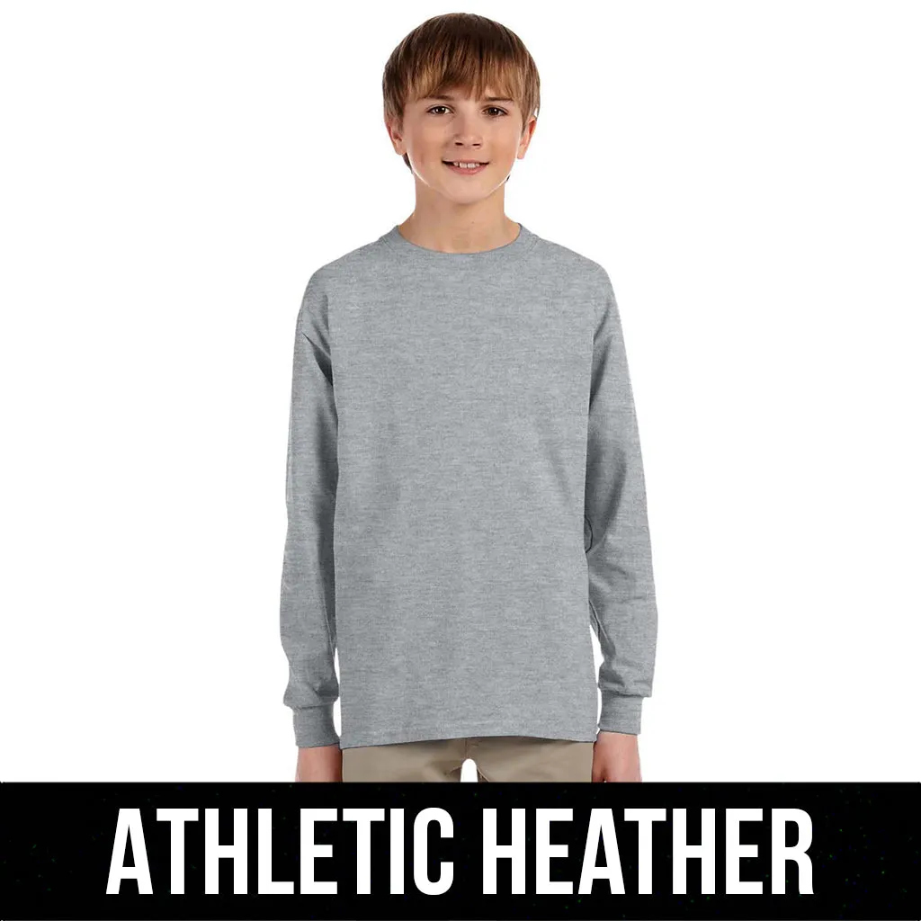 Jerzees Youth Long-Sleeve Heavyweight Blend T-Shirt