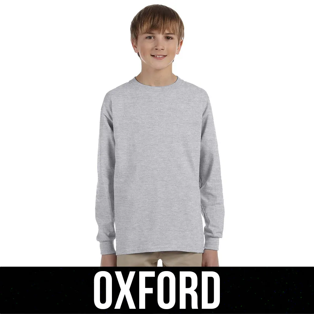 Jerzees Youth Long-Sleeve Heavyweight Blend T-Shirt