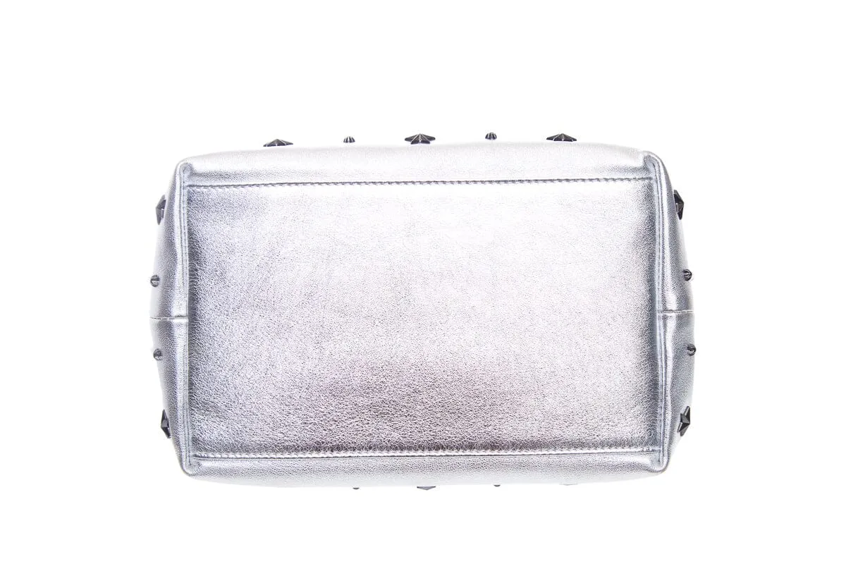 Jimmy Choo Silver Leather Handbag