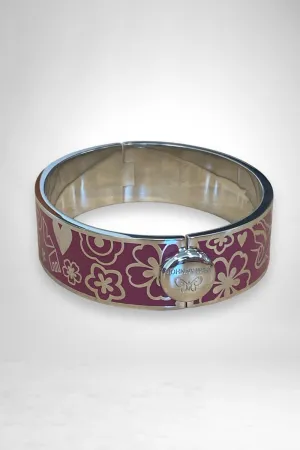 Johnny Was Small Love Hinged Bracelet Boho Chic CJ1122-O