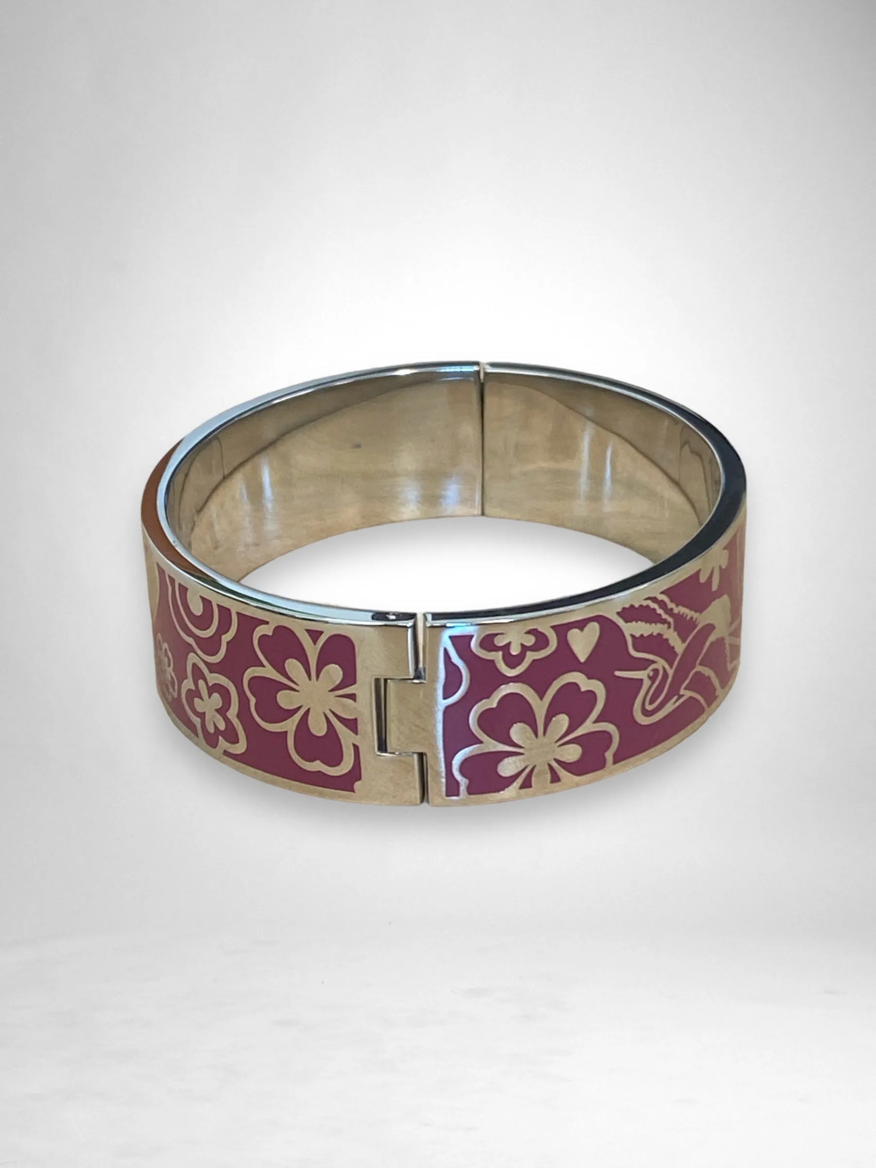 Johnny Was Small Love Hinged Bracelet Boho Chic CJ1122-O