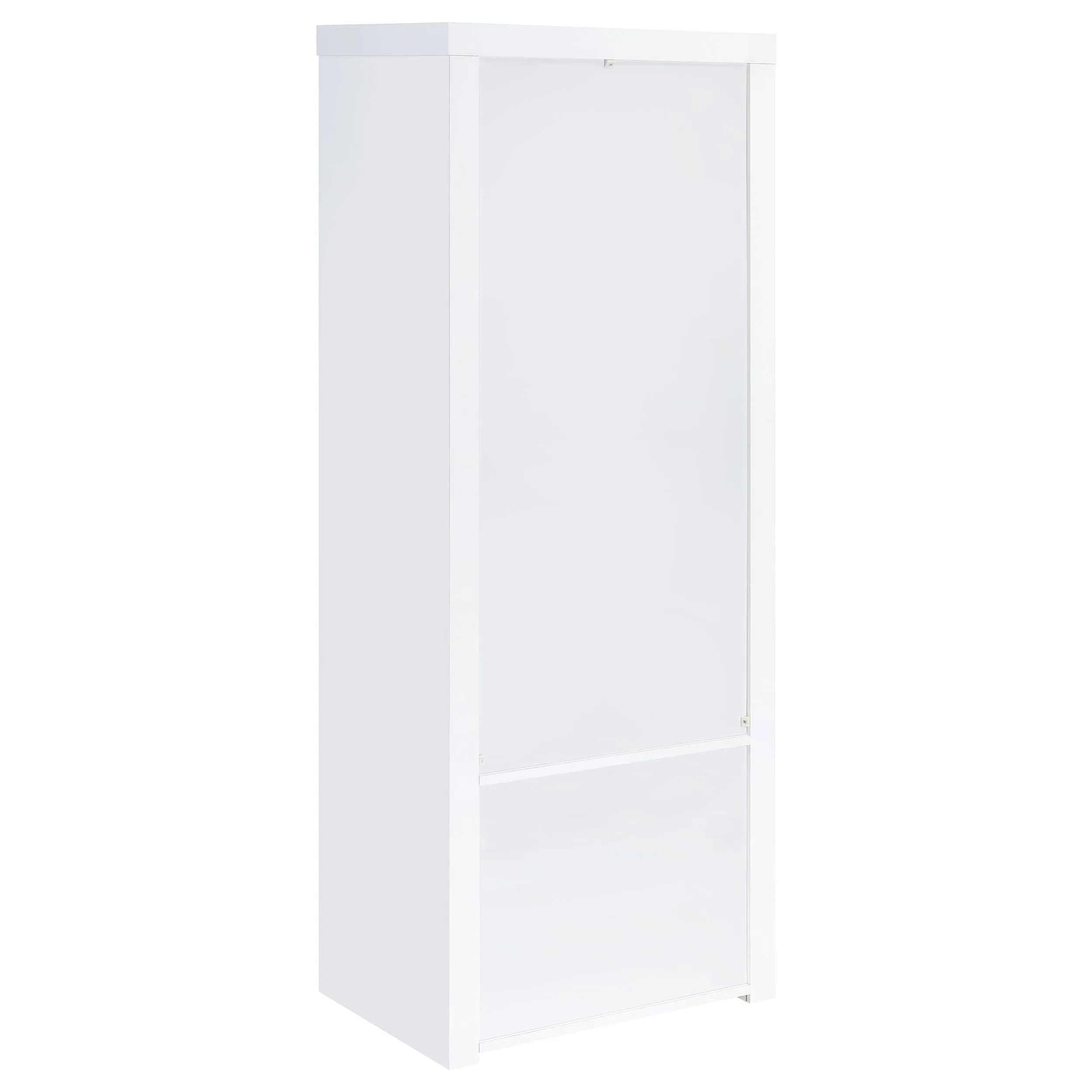 Jude 3-piece 71" TV Entertainment Center White High Gloss